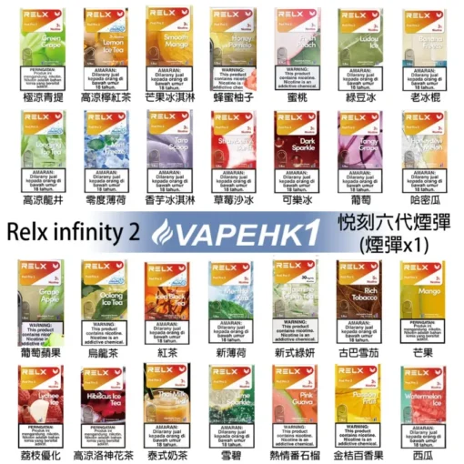 煙彈 RELX 六代