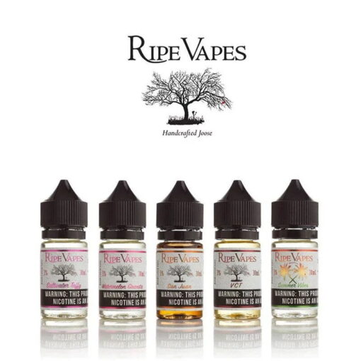 小煙油 Ripe Vapes 生命之樹煙油 30ml/30mg-VCT系列 冰涼水果系列 聖胡安系列 美國進口